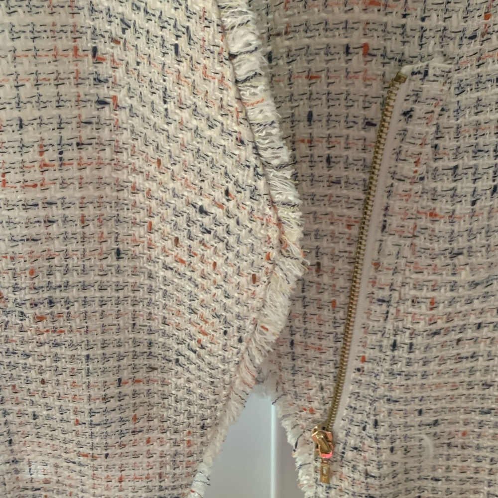 Ming Suit Jacket size 8 with Chanel like fabric.